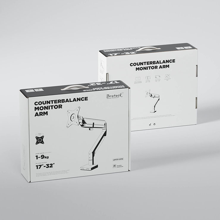 Brateck Monitor Arm Retail Packing